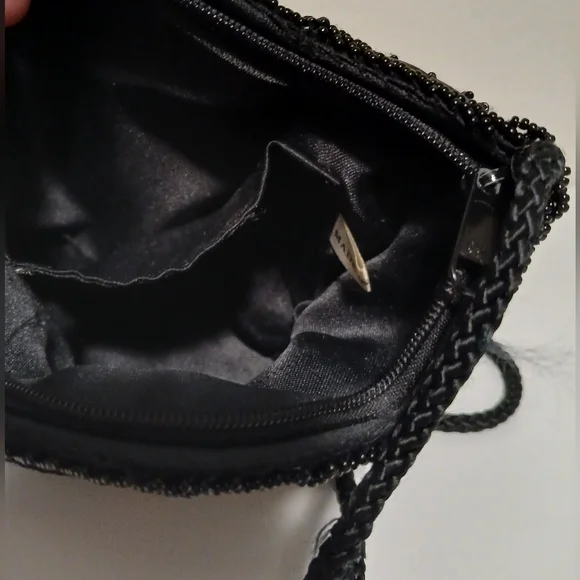 Carolyne Barton Beaded Black Evening Bag - Picture 10 of 16